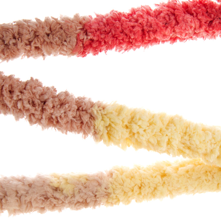 Couverture en fil XXL Couleur d’automne tricot à la main décoration intérieure
