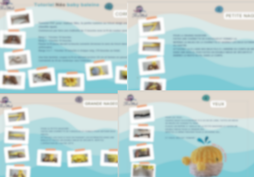 Kit de création Néo le Baby baleine