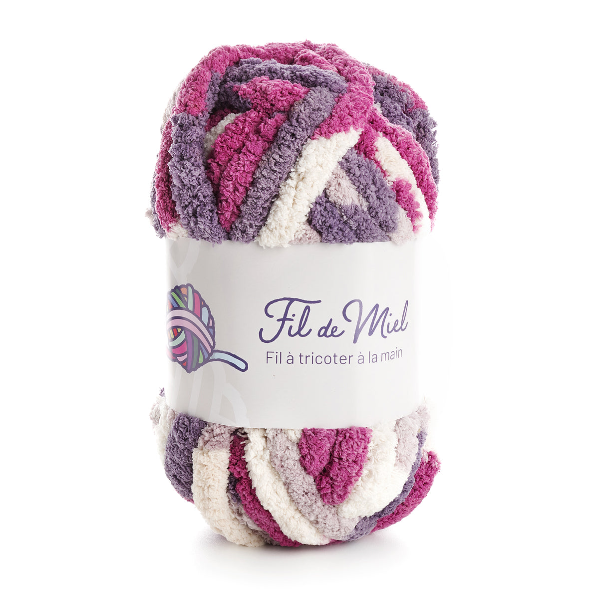 Fil XXL Écorce Vin texture épaisse et douce sans aiguilles
