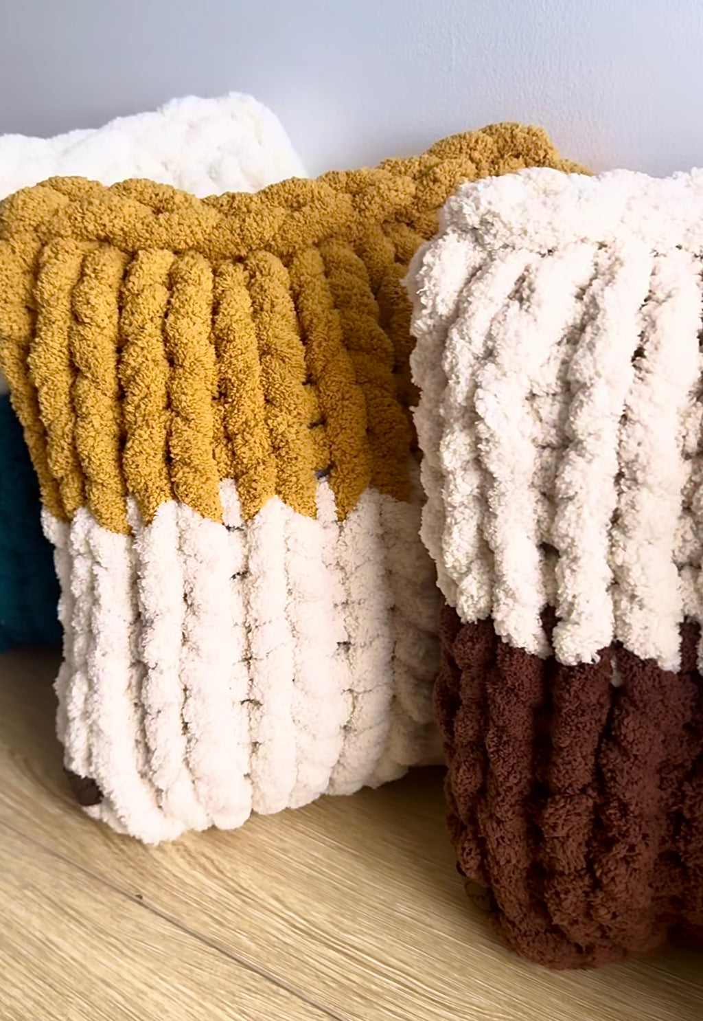 Kit Coussin 40x40 cm – Fil chenille XXL